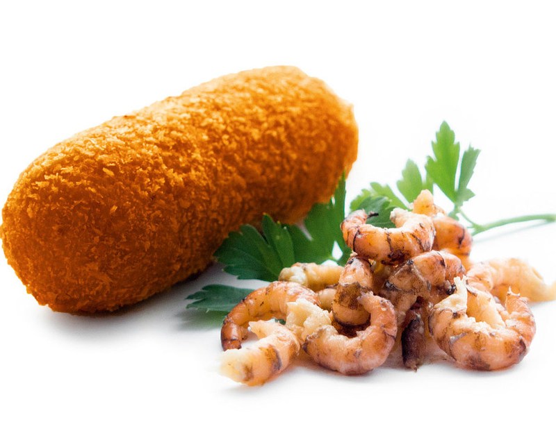 Garnaalkroketten in panko (80gr) 50% - 84.20€ /doos 30 stuks