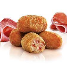 Kroketten Serrano 65gr. /16.00 €/doos van 10 st