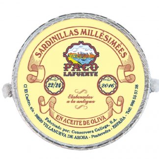 Sardines millesimé